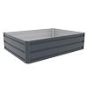 Hochbeet 120 x 90 cm - Metall, grau GB-F