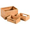 Universelle Organizer 3 Stk., Bambus KESPER 58194
