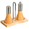 Set Pfeffermühle und Salzstreuer - Gummiholz, 13 cm KESPER 13860