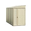 SideMate Gartenhaus 122 x 187,5 x 242 cm, Vinyl, beige DURAMAX 06625