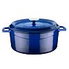 Topf Ø 28 cm, 9,8 l, gusseisen, blau LAVA METAL LVYTC28K2BLU
