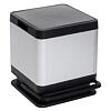 Tokyo Mülleimer 40 l, Schwarz/Aluminium DEA HOME Z0460RAA10400
