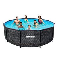 Florida Pool 3,66 x 0,99 m ohne Zubehör, Rattan MARIMEX 10340213