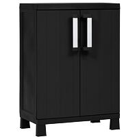 Garage Midi Low Aufbewahrungsschrank, schwarz TOOMAX Z0215RAA04100