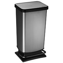 Paso Mülleimer 40 l, Carbon ROTHO 1754111006