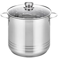 Brillant Kochtopf Ø 24 cm, 9 l, Edelstahl ELO BASIC 22624