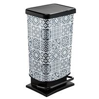 Paso Mülleimer 40 l, Ornament ROTHO 1754111015