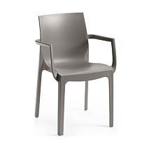 Emma Armchair Sessel, Grau ROJAPLAST 481955