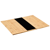 Tablett für das Sofa mit Filzeinlage 42 x 32 x 0,7 cm, Bambus KESPER