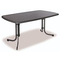 Pizarra Gartentisch, 150 × 90 cm, metall DAJAR 127/9