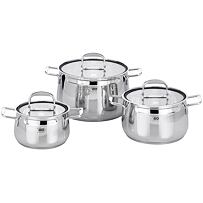 Mystery Topfset 3-teilig, Edelstahl ELO 91003