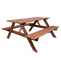 Picknick-Garten-Set 180 cm - imprägniertes Holz 245/6