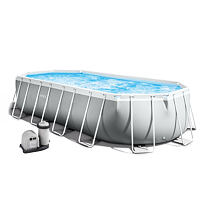 Florida Premium oval Schwimmbad mit Kartuschenfilterung und Zubehör 5,03 x 2,74 x 1,22 m MARIMEX 103
