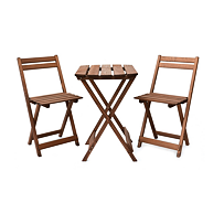 Coffee Bistro set, Holz ROJAPLAST 11280