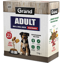 Grand Deluxe Adult mini & kleine Rasse Hovězí 11 kg 700011