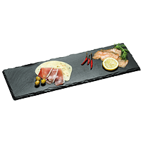 Servierplatte, 56 x 18 x 0,6 cm, Schiefer KESPER 38115