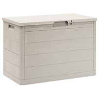 Woodys Aufbewahrungsbox 160 l, Kunststoff, hellgrau TOOMAX Z0186R0--2500