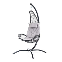 Catania Hängesessel, Schaukelstuhl, Rattan HAPPY GREEN 50329020
