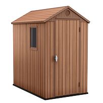 Darwin Gartenhaus 4x6, 126 x 205 x 185 cm, braun KETER 246949
