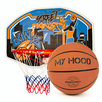 Basketballkorb und Ball-Set My Hood 304002