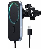 MagSafe magnetische Handyhalterung fürs Auto mit kabelloser Ladefunktion 15 W SWISSTEN 65010609