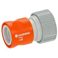 Gardena Profi-System-Übergangsstück mit Wasserstop 19 mm(3/4"),2814-20