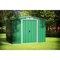 Titan Eco Gartenhaus 4,7 m², grün DURAMAX 61161
