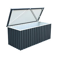 Metall-Gerätebox 174 x 72 x 73 cm, 770 L - antrazit DURAMAX 71151