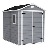 Manor Gartenhaus 6x8 DD, 185 x 226 x 237 cm, grau KETER 17196659