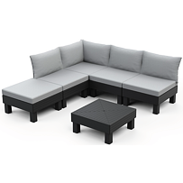 Elements Garten-Kunststoffset, graphit KETER 257361