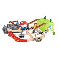 Eisenbahnset mit Spielbox HAPE 1088E3764