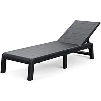 Formentera Gartenliege verstellbar, Graphit KETER 260558
