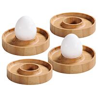Eierbecher 4 Stück, ø 10 cm, Bambus KESPER 58165