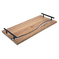 River Serviertablett, 42 x 20 cm, Holz/Harz ORION 153877