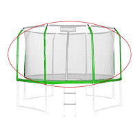 Satz von Federabdeckungen und Hülsen für Trampolin 366 cm - grün MARIMEX 19000782