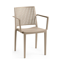 Bars Armchair Sessel, Taupe ROJAPLAST 461802