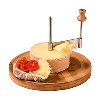 Käseschneider "Tete de Moine", Ø 22 cm, Bambus KESPER 58620