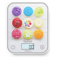 Optiss Digitale Küchenwaage, Motiv Cupcakes, Glas TEFAL BC50D4V0