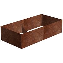 Alto Hochbeet 74 x 148 x 36 cm, corten CORGARDEN 1012