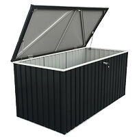 Metall-Gerätebox 195 x 91 x 94 cm, 1450 L - antrazit DURAMAX 71273