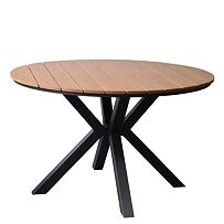 Giverny Tisch ø 120 cm, Aluminium ROJAPLAST 1324
