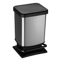 Paso Mülleimer 20 l, Carbon ROTHO 1754011006