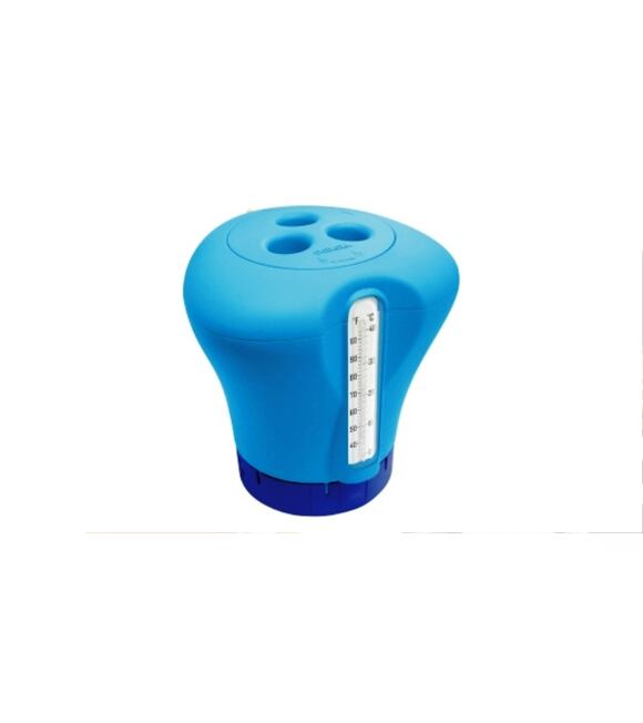 Chlorschwimmer mit Thermometer - Farbe Blau MARIMEX 10964007
