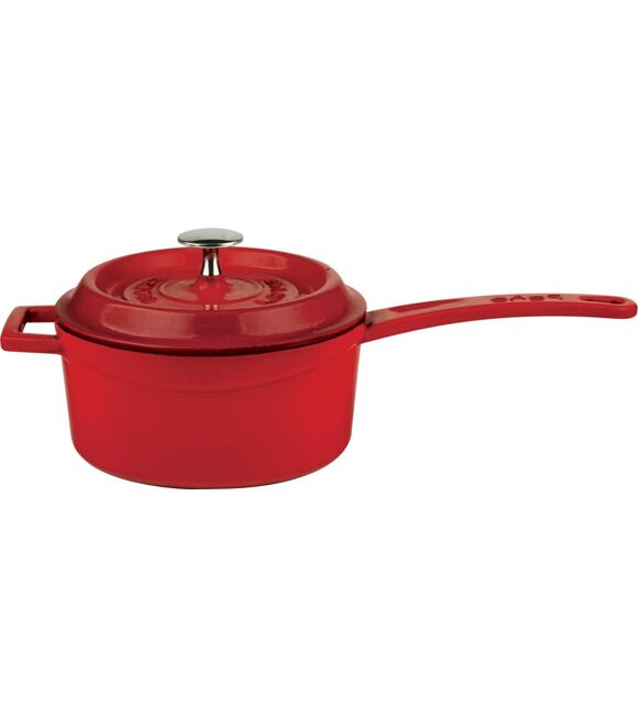 Topf Ø 16 cm, 1,35 l, gusseisen, rot LAVA METAL LVYSOS16K2R