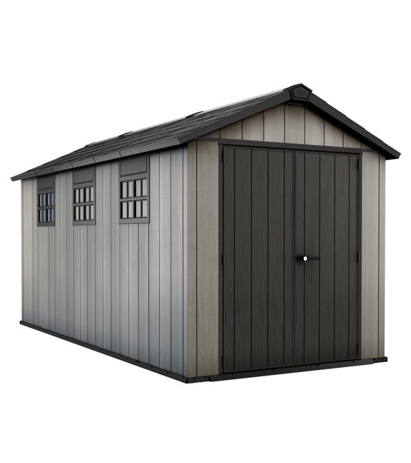 Oakland 7515 Kunststoffgerätehaus 9,45 m², grau KETER 252535