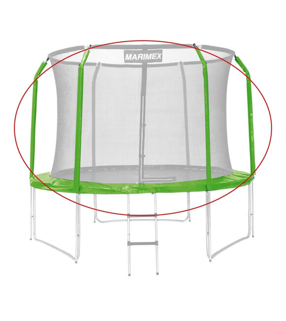 Satz von Federabdeckungen und Hülsen für Trampolin 305 cm - grün MARIMEX 19000781