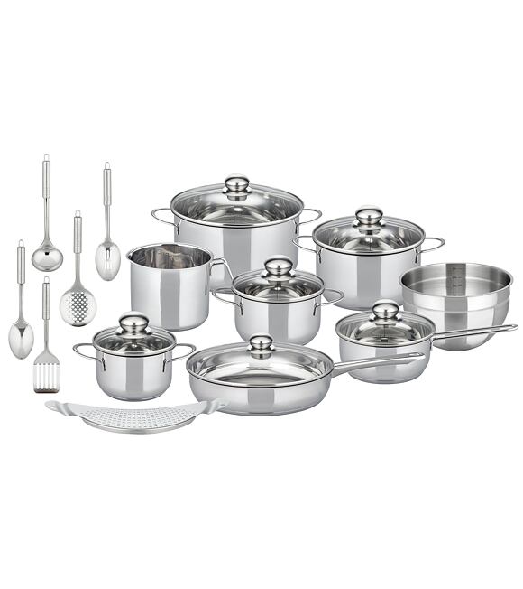 Prima Tavola Komplettes Kochgeschirr-Set 20-tlg. ELO BASIC 22820
