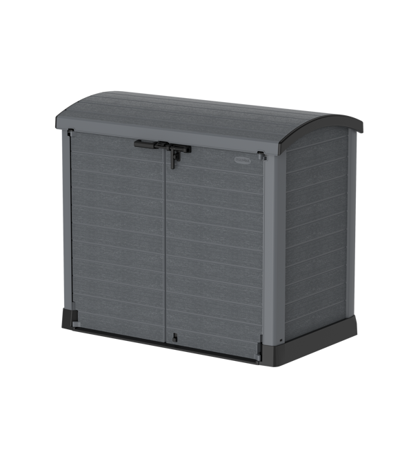 StoreAway ARC 1200 L Aufbewahrungsbox 145 x 125 x 82,5 cm - Anthrazit DURAMAX 86633