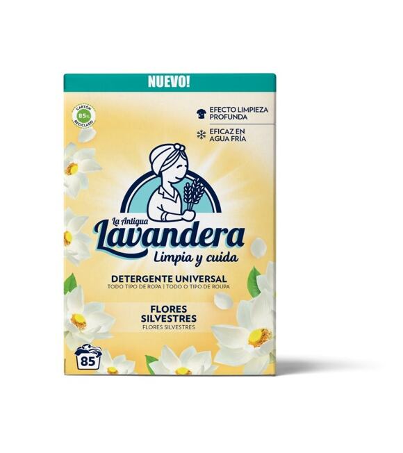 Waschpulver Wilde Blumen 4,675 kg / 85 Waschgänge LAVANDERA 6783077