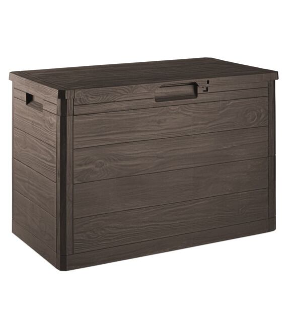 Woodys Aufbewahrungsbox 160 l, Kunststoff, braun TOOMAX Z0186R0--3500